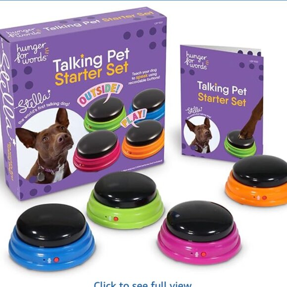 Talking Pet Starter Kit--You will Love this for your Furry Friend! - Picture 1 of 3